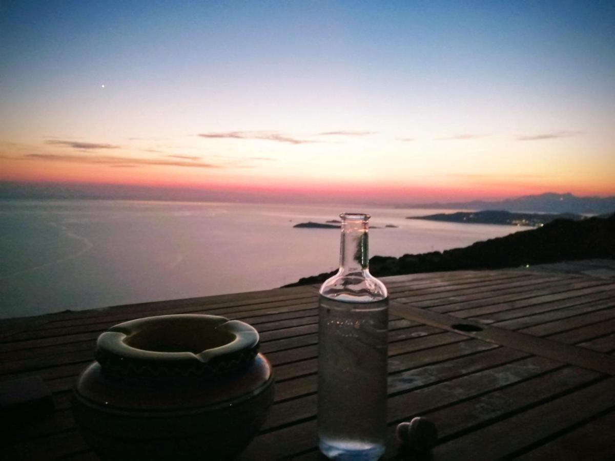 Aegean Deep Blue Andros Ano Aprovato Apartment Bagian luar foto