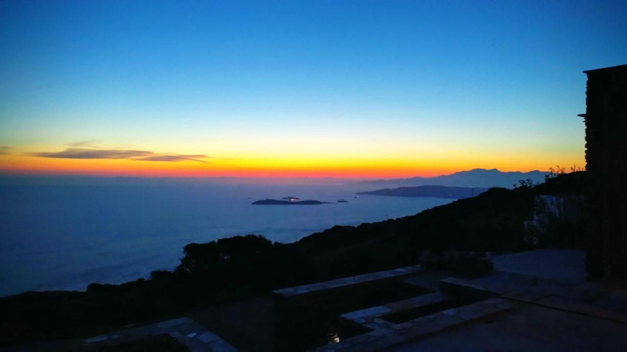Aegean Deep Blue Andros Ano Aprovato Apartment Bagian luar foto