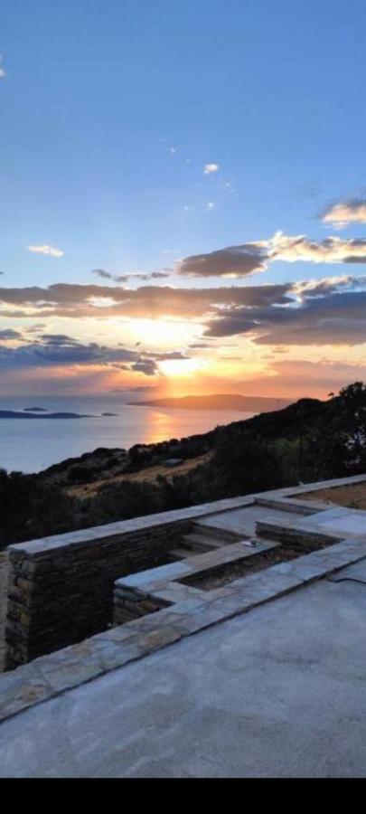 Aegean Deep Blue Andros Ano Aprovato Apartment Bagian luar foto